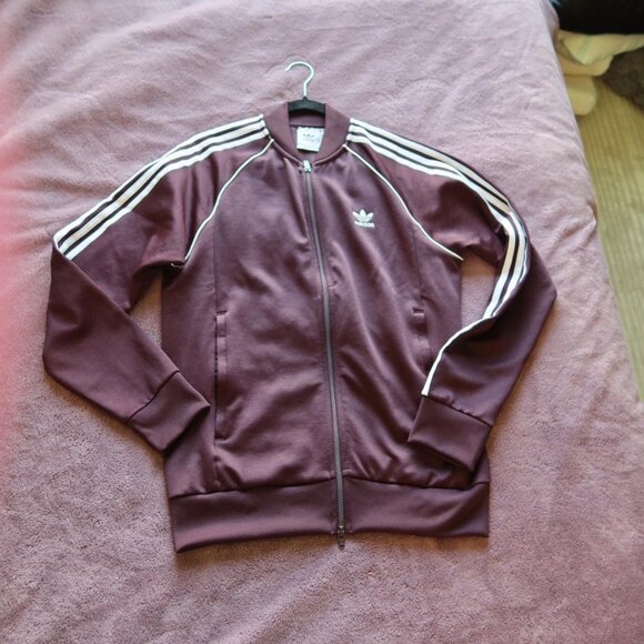 Adidas Men’s Jacket Size medium. Perfect condition. Only worn once. Maroon. - Picture 1 of 4